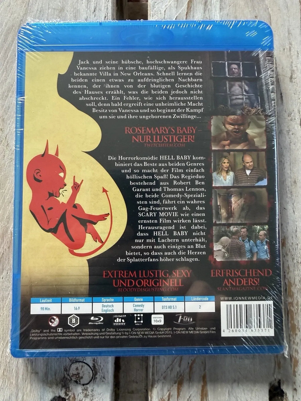 Hell Baby - The Devil got a Baby Mama [BluRay] [FSK18] Neu & OVP